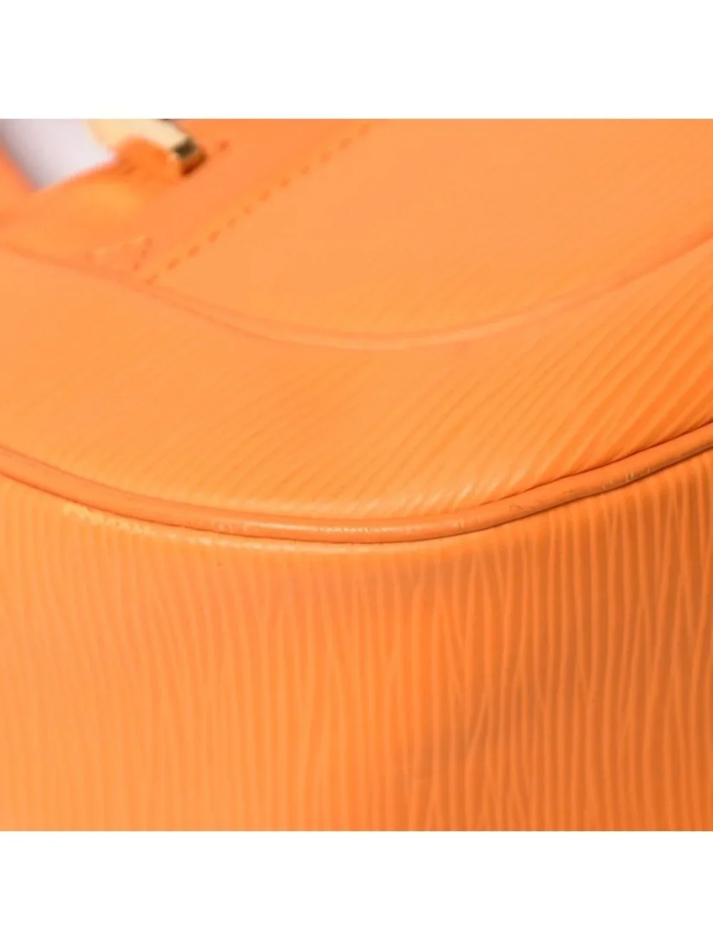 Louis Vuitton Dhanura PM 2-Way Bag Epi Leather Mandarin Orange Gold